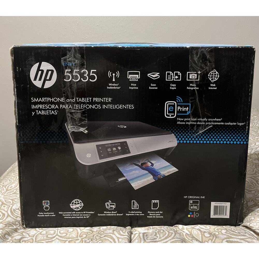 HP Envy 5535 Wireless PRINT SCAN WEB Printer SMARTPHONE & TABLET E-PRINT